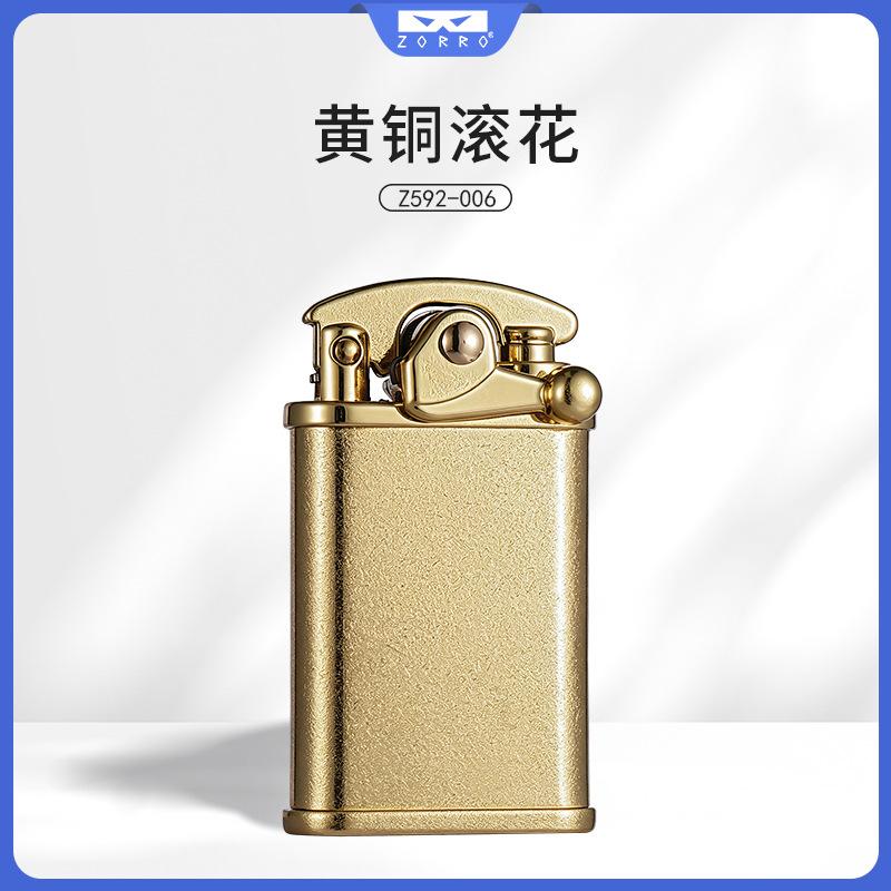 2026 New ZORRO Rocker Series Special-shaped Kerosine Lighter, Creative and Personalized Collection Men's Gift