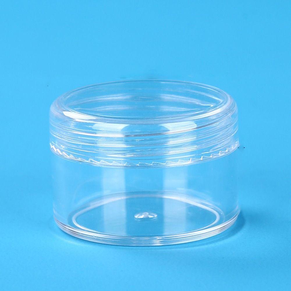Sub-bottling Jewelry Storage Box Portable Cosmetics Empty Bottle Empty Small Round Jars  Women