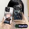 Чехол для мобильного телефона Arknights Grani из стекла MagSafe для iPhone 17 16 15 14 13 12 11 Air Pro Max Plus Mini Цветной чехол