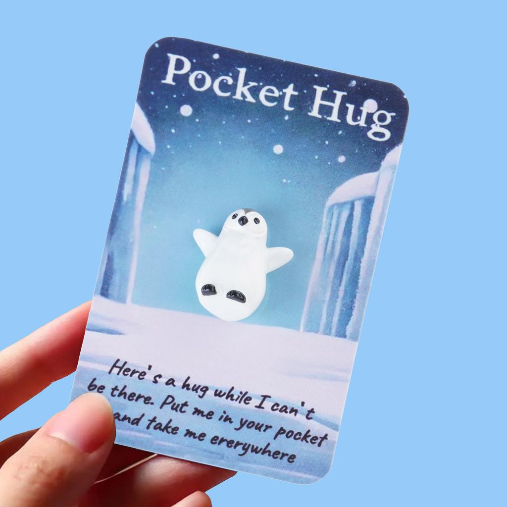 Карманные фигурки пингвинов из смолы, крошечные миниатюры пингвинов из смолы, украшение в виде фигурки животного для детского дня рождения, детских праздников