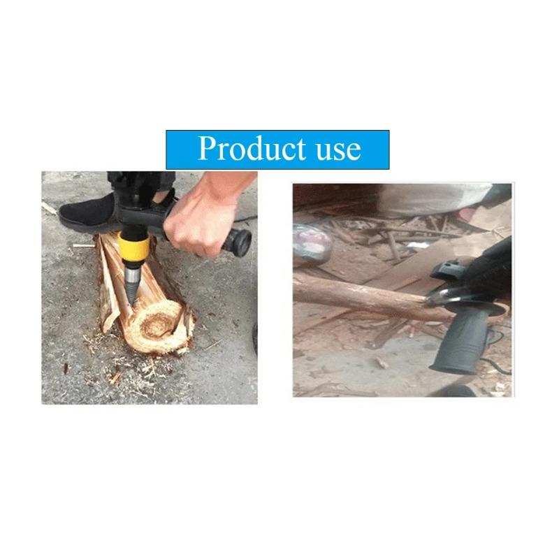 32 мм/42 мм сверло для колки дров из быстрорежущей стали с круглым/шестигранным/треугольным хвостовиком, конусное сверло для колки дерева, инструменты для деревообработки