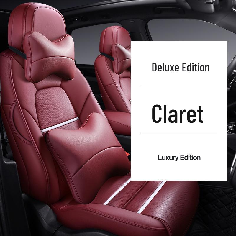 Кожаные чехлы на сиденья Mercedes-Benz C/E/GLC/A-Class – Полный охват, Всесезонная подушка