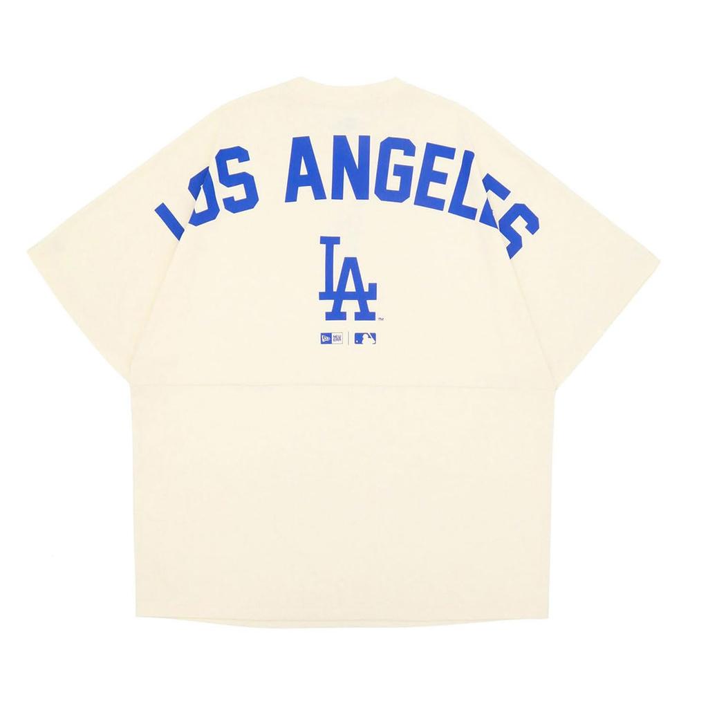 NEW ERA Drop Shoulder Tee Off White Royal White 15171182 NER35A2954 S/S