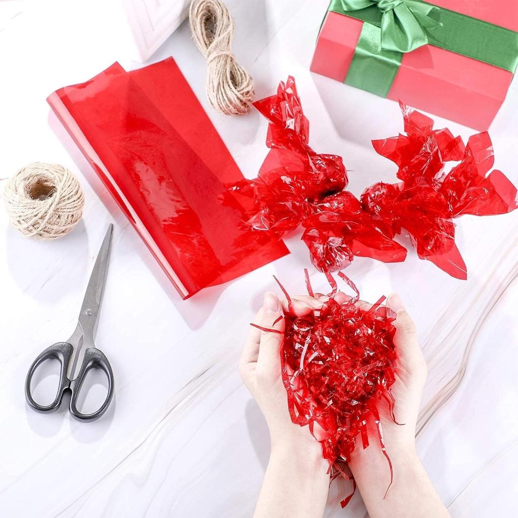 MUYYIKA Целлофан Цветной Целлофан 8 Цветов Набор из 120 Целлофановая Бумага Поделки DIY Украшения Упаковка Витраж Изготовление Альбома Выпускной Подарок