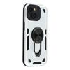 For iPhone 13 Mini Case with Kickstand Shockproof TPU+PC Phone Back Cover
