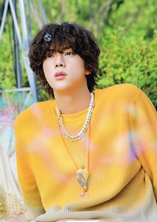 Товары JIN Постер 12 листов 1 набор наклеек BTS Bangtan 12 постеров 1 набор наклеек + + (ДЖИН_2)