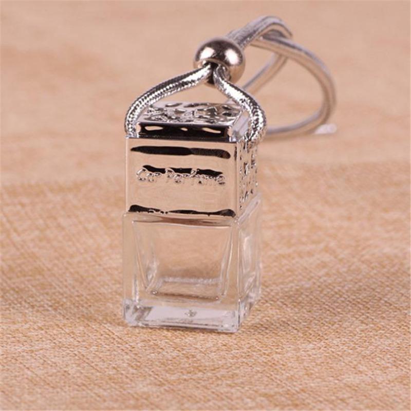 Air Freshener Ornament Perfume Bottle Pendant Glass Bottle Car-styling Essential Oils Auto Car Perfume Bottle Hanging
