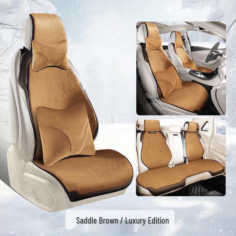 Плюшевые зимние чехлы на сиденья Geely Xingrui Han Edition для роскошного комфорта