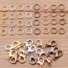 8-Color DIY Jewelry Kit: 200 Jump Rings & 100 Lobster Clasps (300pcs Total)
