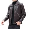 Winter Fleece Thickened Leather Jacket Men's Lapel Large Size Fur Jacket Sweater Integrated Men's Jacket