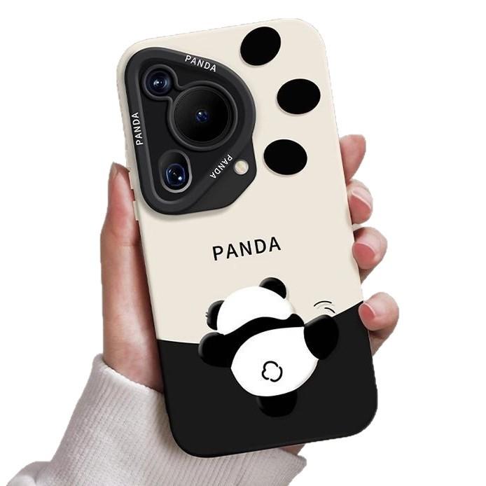 Applicable to Huawei pura mobile phone case, new pro panda p niche ppro cute anti-drop tide fun