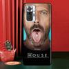 Кейс для таблеток Dr House Хью Лори для Xiaomi Redmi Note 12 Pro 11 9 8 10 Pro 9S 10S 11S 12S Redmi 12C 9C 10A 10C Чехол