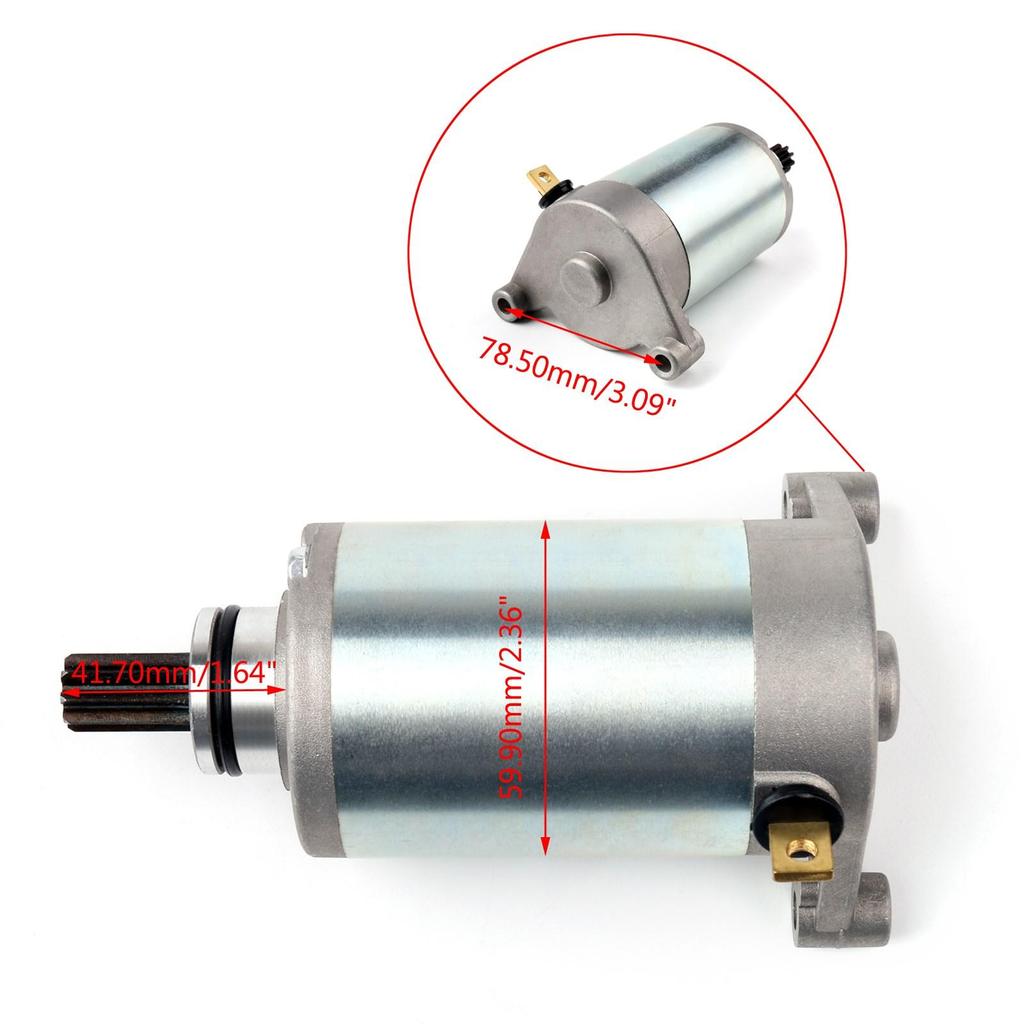 Стартер двигателя для Hyosung GT250 Carby и EFI GT125R COMET Kasinski Mirage 250