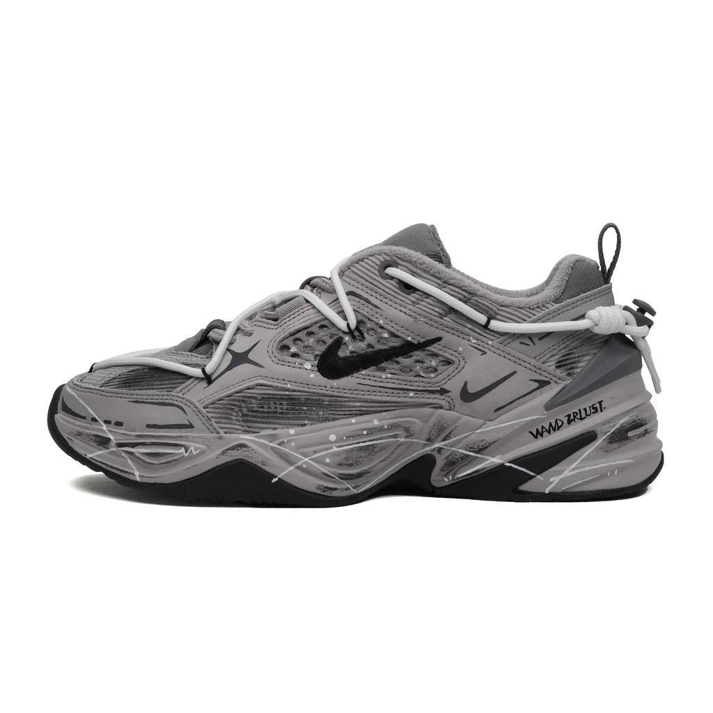 Nike M2K Износостойкие Водонепроницаемые и Дышащие Низкие Массивные Кроссовки Унисекс Дымчато-серый BV0074-001(Команда162-)