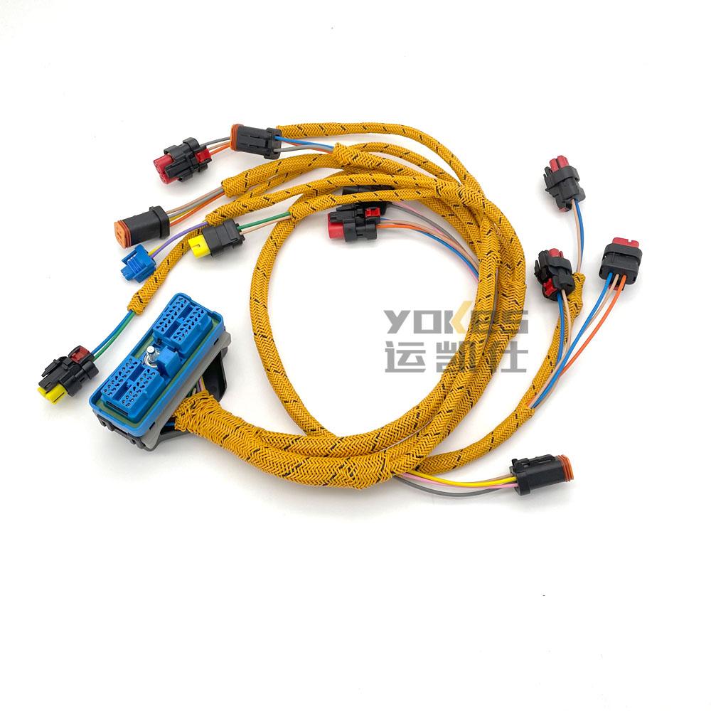 Жгут проводов двигателя C6.6 260-5542 323D 326D Для запчастей Caterpillar Аксессуары для экскаватора Вилки Кабель проводки