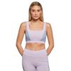 Brassière Femme Urban Classics Color Block - Blanc - M
