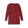 Mira Owen Sleeve Boat Neck Rib Knit Pullover Women's 3/4 (09WNT234921)