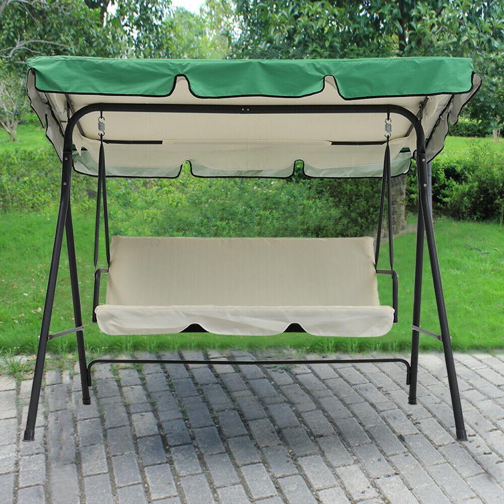 Сменный навес для качелей, 2/3-местного гамака, крышка, верхняя часть, открытый сад