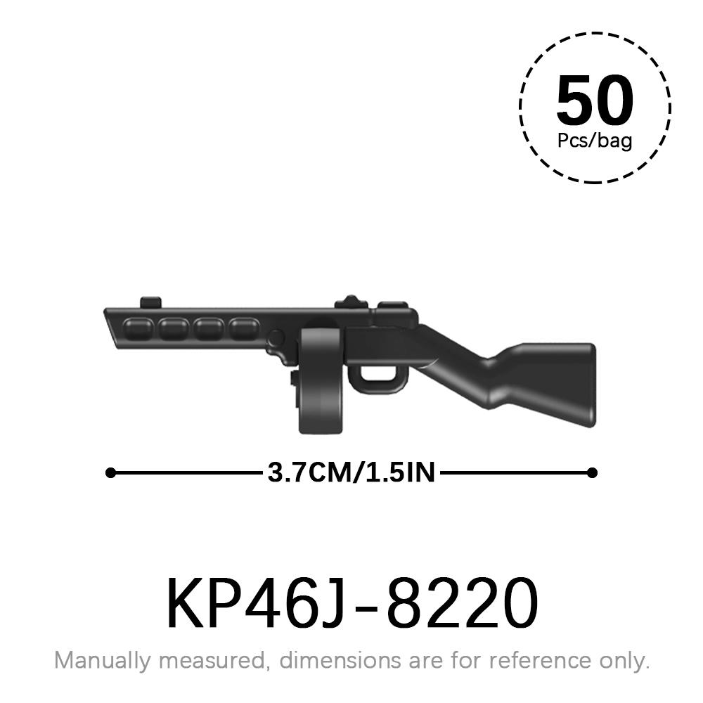 50 шт./лот Набор военного оружия SWAT WW2 Детали для фигурок MOC Кирпичики Звездные войны WW2 Корпус Оружейные аксессуары Строительные блоки Детские игрушки