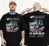 Футболка Limp Bizkit Тур по Великобритании и Европе 2025 Мужская Рэп-Рок Ретро Хлопковая Футболка Наслаждается Первой Футболкой Модная Одежда