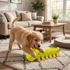 Latex Dog Chew Toy Caterpillar Shape Dog Grinding Teeth Stick Pet Squeaky Toy  Outdoor