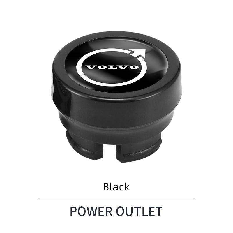 bngxu9 Car Cigarette Lighter Dust Plug Protection Cover Accessories For Volvo V60 XC60 V50 V40 V90 V70 S40 S60 S80 XC90 C30 S90 Olestar