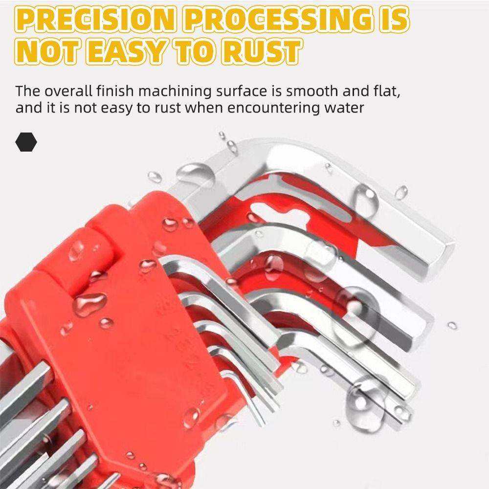 5/8/11 PCS High Quality Easy To Carry Size Allen Key Metric Wrench L Wrench Inch Wrench Allen Wrench