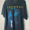Vtg Style Crowbar Rock Tour Short Sleeve Classic Black Color Shirt