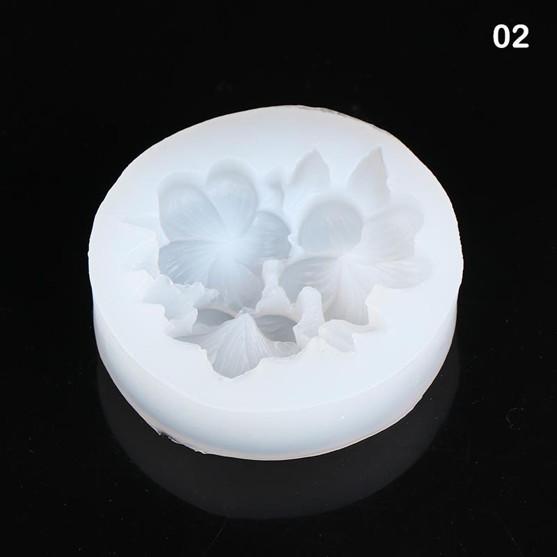 1 шт. силиконовая форма в форме цветка Гардения Плюмерия Рубра формы Diy инструмент для выпечки