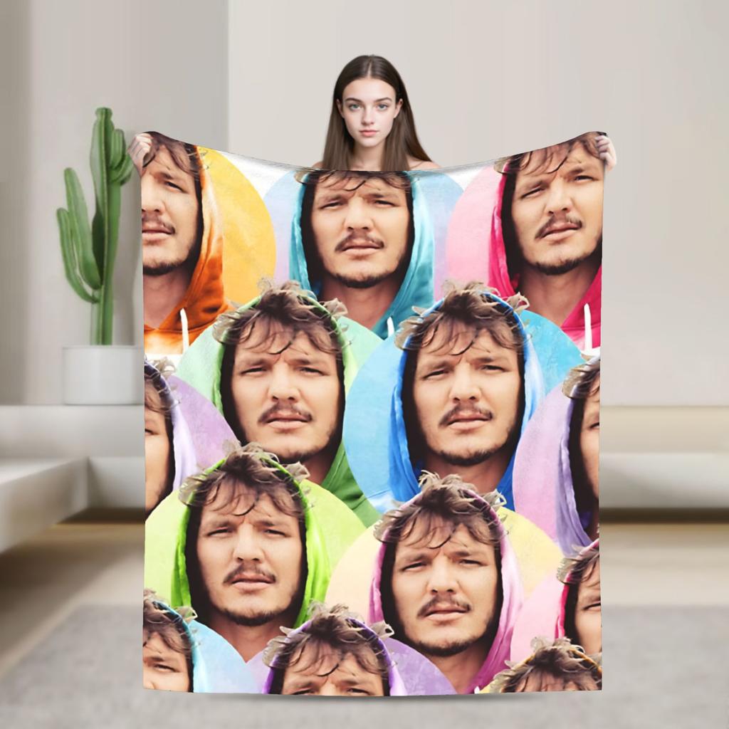 Jose Pedro Balmaceda Pascal Flannel Blanket Super Warm Bedding Throws for Home Decor Travel Novelty Bedspread Sofa Bed Cover