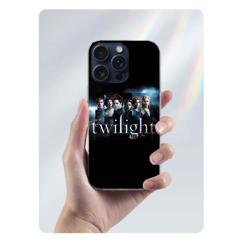 Команда Эдварда Джейкоба Сумерки Капа Чехол для телефона Для iPhone 17 Air 16 Pro Max 15 12 Pro 14 Plus 17E 16E 11 13 Mini Чехлы Fundas