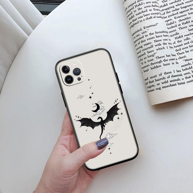Fourth wing dragons Phone Case for Motorola Moto Edge 60 60s 70 G86 G56 G54 E14 G04S G45 G54 G64 Pro Power Neo Fusion