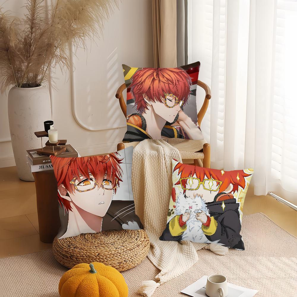 Горячая игра M-Mystic Messenger 707 Наволочка Подходит для Спален Гостиных Автомобилей Домашний Декор