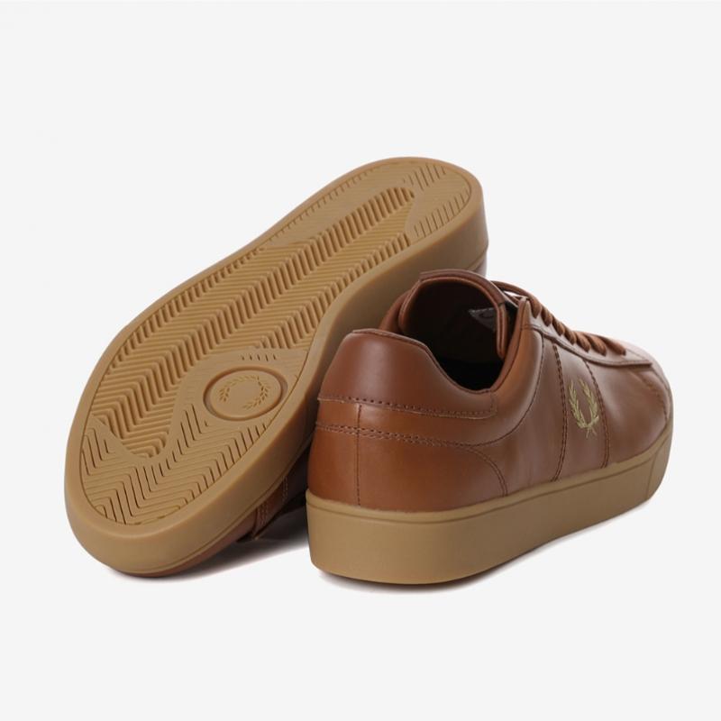 Fred Perry Мужские кожаные кроссовки Sfpm2314334 448