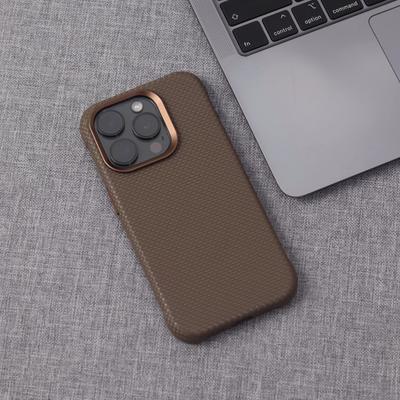 Силиконовый чехол из искусственной кожи для телефона Apple iPhone 16 ProMax - устойчивый к падениям чехол MagSafe в деловом стиле для iPhone16/15/14/13/ProMax/Plus/Pro