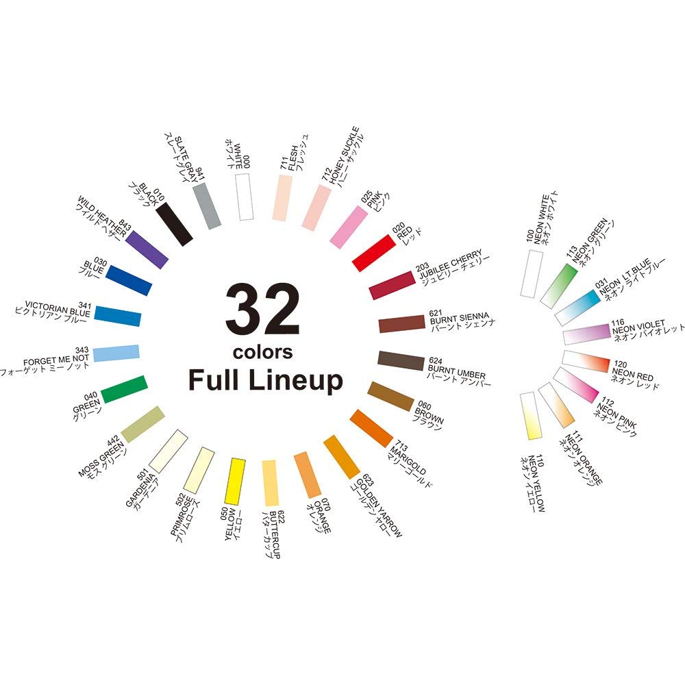 Меловой маркер Kuretake ZIG Post, Белый, POST-700A-000S
