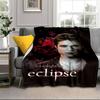 Eclipse Twilight vampire Blanket Flannel Blanket for bed, sofa, Camping, Hiking, Picnic Essentials, gift for family Fan gifts