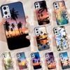 Закат пальмы Для Realme 13 12 10 11 14 Pro Plus GT 6 5 6T GT7 Pro C55 C53 C51 C21Y C25S C75 C67 C61 Чехол