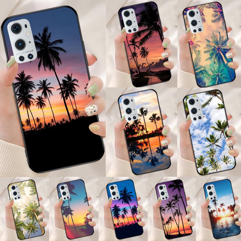Закат пальмы Для Realme 13 12 10 11 14 Pro Plus GT 6 5 6T GT7 Pro C55 C53 C51 C21Y C25S C75 C67 C61 Чехол