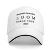 Мужские Женские Imagine Dragons Loom Tour 2025 Кепки Модная Бейсболка Тракер Гольф Головной Убор Подарок