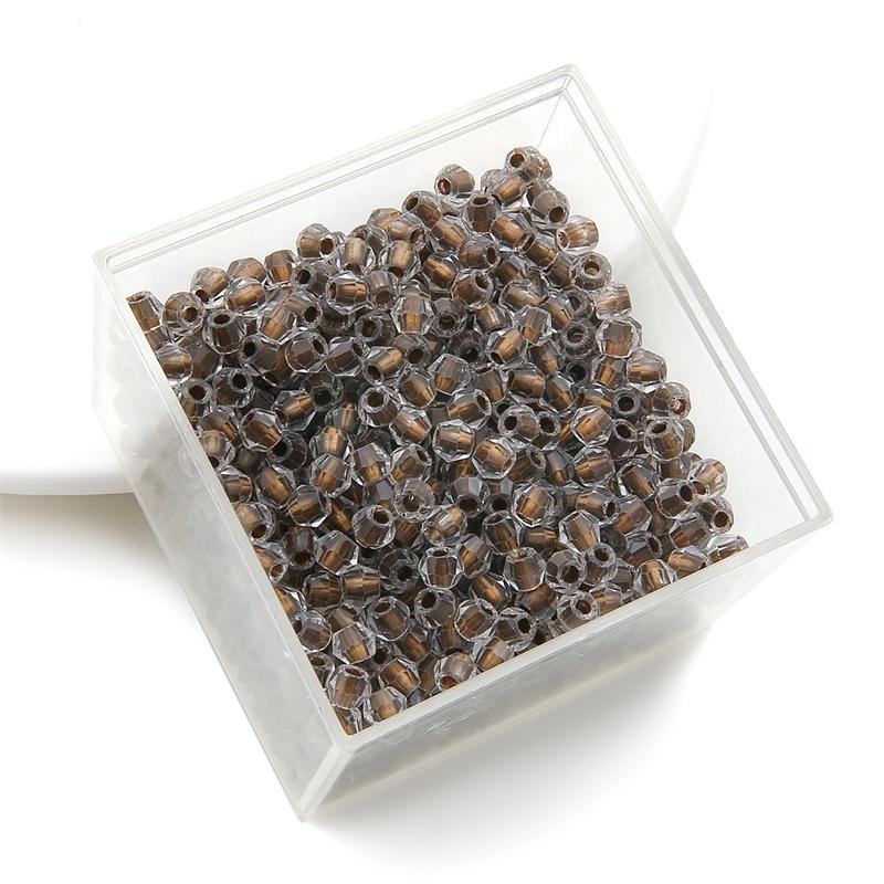 100 шт., высококачественные стеклянные бусины, окрашенные алмазные хрустальные бусины для серег, браслетов, ювелирных изделий своими руками, изготовление аксессуаров