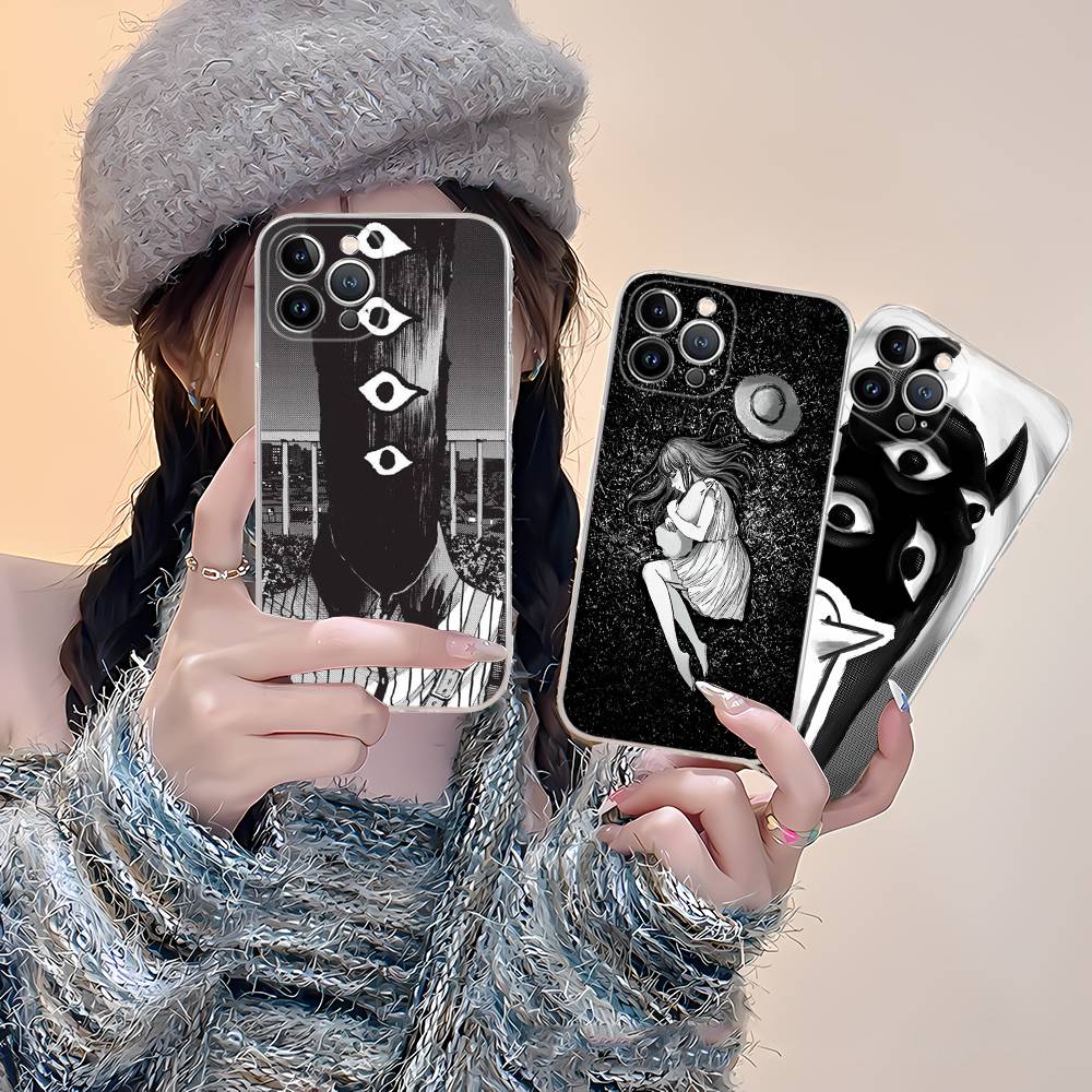 Мультяшный Чехол-бампер P-Punpun из ТПУ и Силикона для IPhone 11 12 13 14 15 16 17 Pro Max Ударопрочный Прозрачная Задняя Крышка