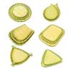 Melamine Hot Pot Vegetable Plate Imitation Bamboo Weaving Vegetable Fruit Tray Barbecue Plate  Home