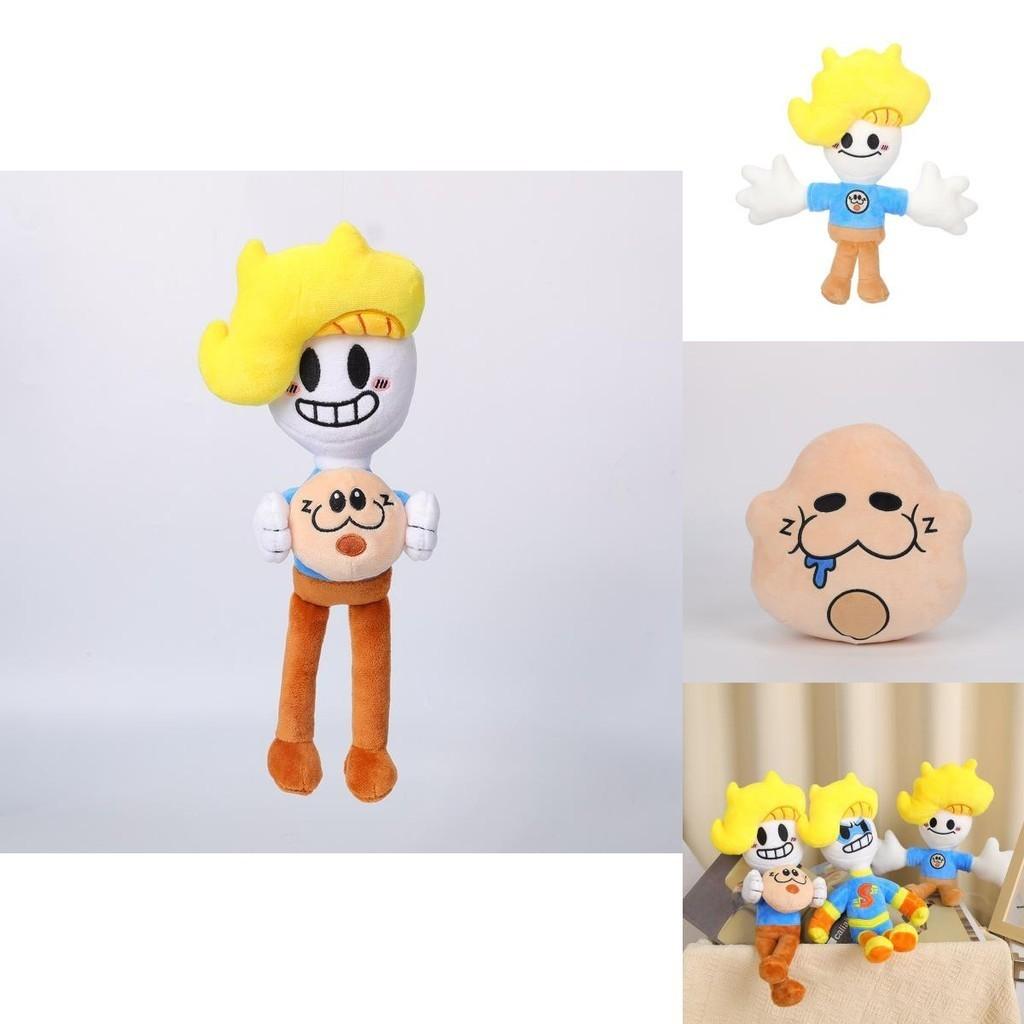 Брайсон и Хэм Плюшевая игрушка Супер Мальчик с желтыми волосами Настраиваемая игрушка из короткого плюша