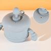 Soft Silicone Baby Training Cup Creative Drinking Cups with Straws  Liquid Feed