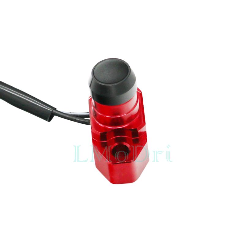 LMoDri Алюминиевый переключатель мотоцикла с ЧПУ, ручная кнопка возврата, крепление на руль, переключатели фар на фары