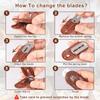 Self-attaching Storage Base Bread Lame Tool ABS Shell Handle Sourdough Baking Accessories