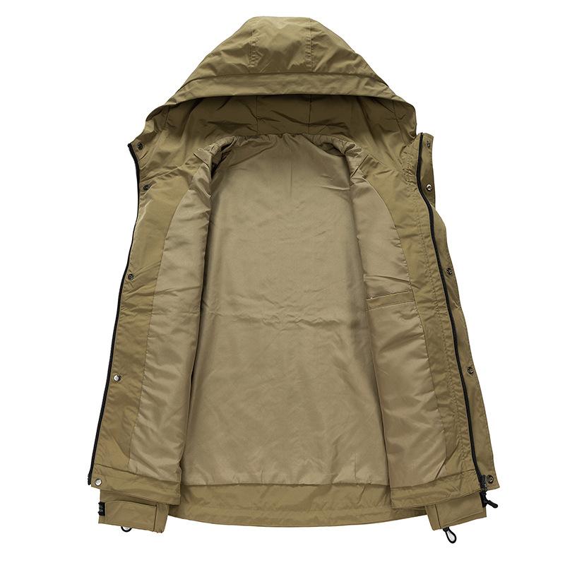 Американский модный бренд с капюшоном, горное пальто, мужская осенне-зимняя куртка с капюшоном, весенняя молодежная куртка-карго