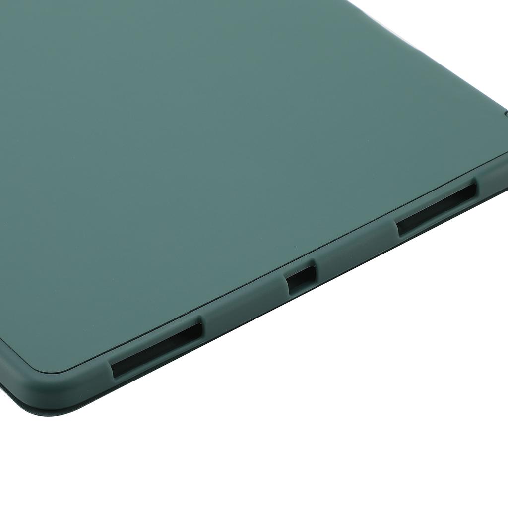 Для iPad Про 13 (2025)/13 (2024) Чехол-книжка с покрытием Skin-Touch, кожаный, трехскладной, с подставкой и держателем для стилуса, для планшета