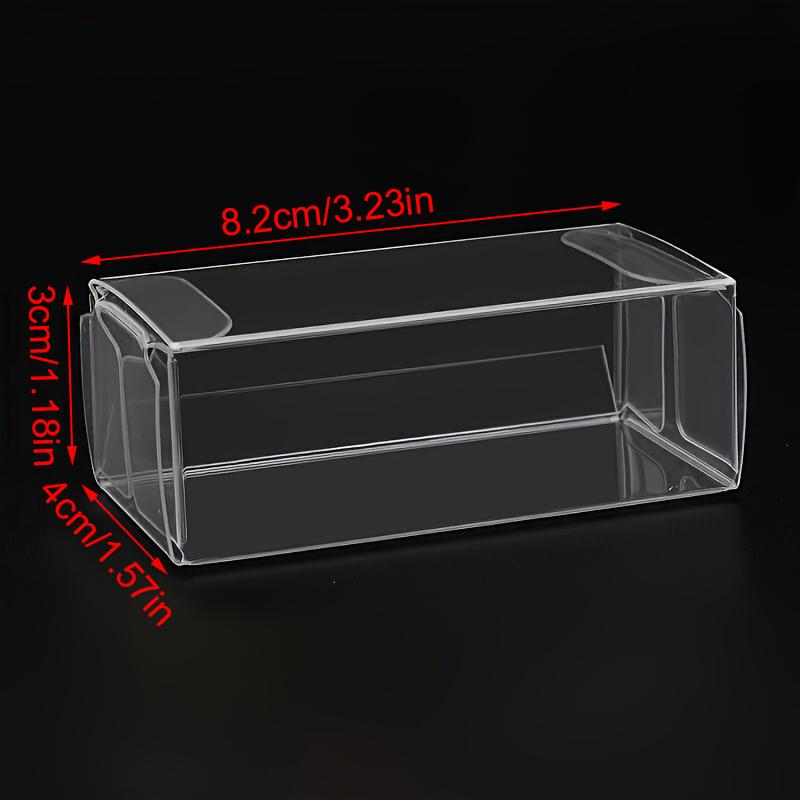 10/50/100 шт прозрачный домашний декор ПВХ пластиковые витрины коробки подарочная коробка для хранения прозрачная витрина подарочная упаковка